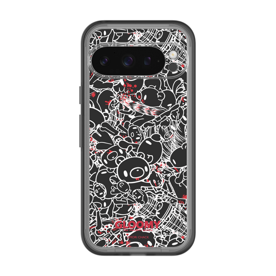 Slim Protection Premium Case［ Gloomy - Pattern - Black ］