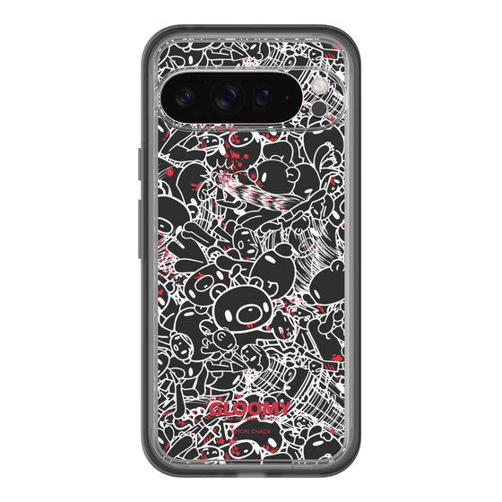 Slim Protection Premium Case［ Gloomy - Pattern - Black ］