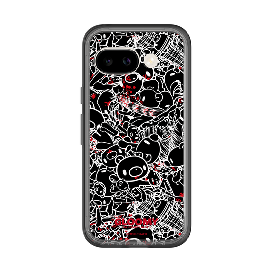Slim Protection Premium Case［ Gloomy - Pattern - Black ］