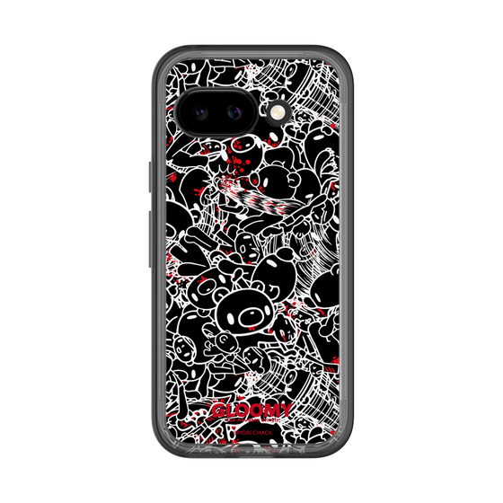 Slim Protection Premium Case［ Gloomy - Pattern - Black ］