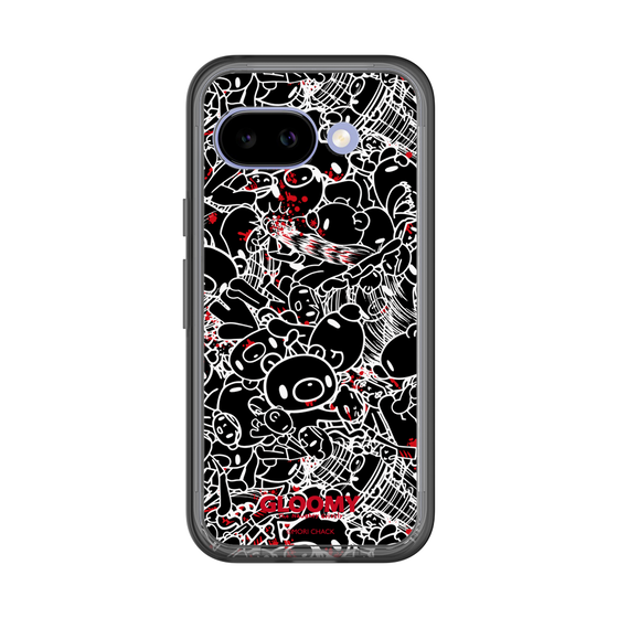 Slim Protection Premium Case［ Gloomy - Pattern - Black ］