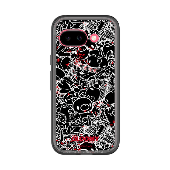 Slim Protection Premium Case［ Gloomy - Pattern - Black ］