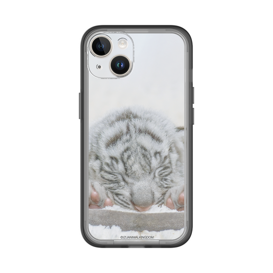 Slim Protection Premium Case［ The Izu Animal Kingdom - White Tiger - Baby Tiger ］