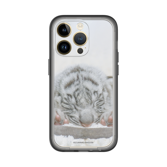Slim Protection Premium Case［ The Izu Animal Kingdom - White Tiger - Baby Tiger ］