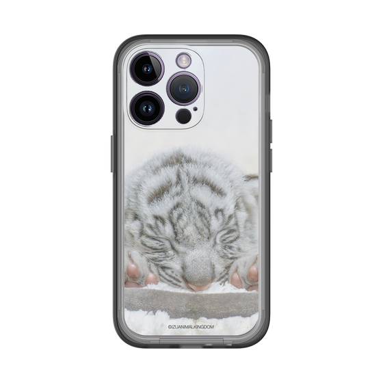 Slim Protection Premium Case［ The Izu Animal Kingdom - White Tiger - Baby Tiger ］