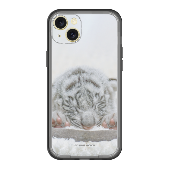 Slim Protection Premium Case［ The Izu Animal Kingdom - White Tiger - Baby Tiger ］
