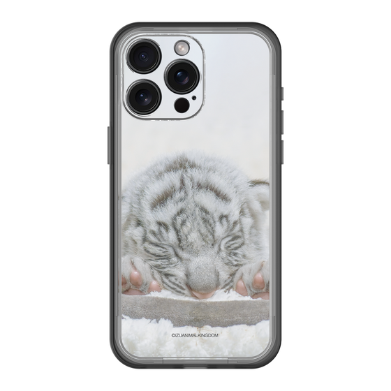 Slim Protection Premium Case［ The Izu Animal Kingdom - White Tiger - Baby Tiger ］