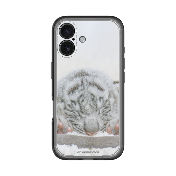 Slim Protection Premium Case［ The Izu Animal Kingdom - White Tiger - Baby Tiger ］