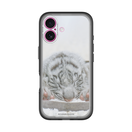 Slim Protection Premium Case［ The Izu Animal Kingdom - White Tiger - Baby Tiger ］