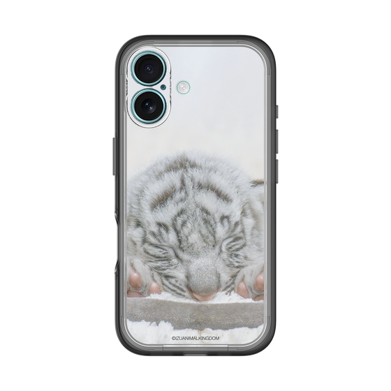 Slim Protection Premium Case［ The Izu Animal Kingdom - White Tiger - Baby Tiger ］