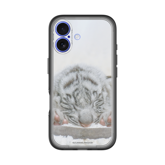 Slim Protection Premium Case［ The Izu Animal Kingdom - White Tiger - Baby Tiger ］