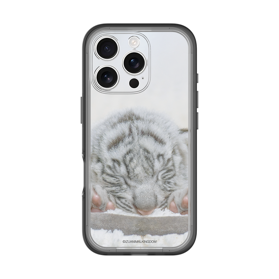 Slim Protection Premium Case［ The Izu Animal Kingdom - White Tiger - Baby Tiger ］
