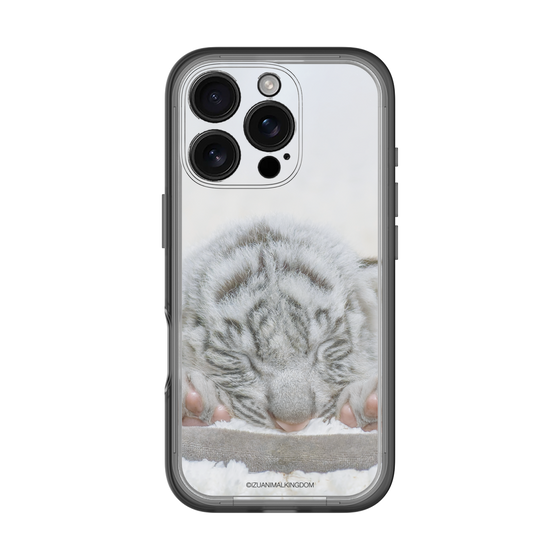 Slim Protection Premium Case［ The Izu Animal Kingdom - White Tiger - Baby Tiger ］