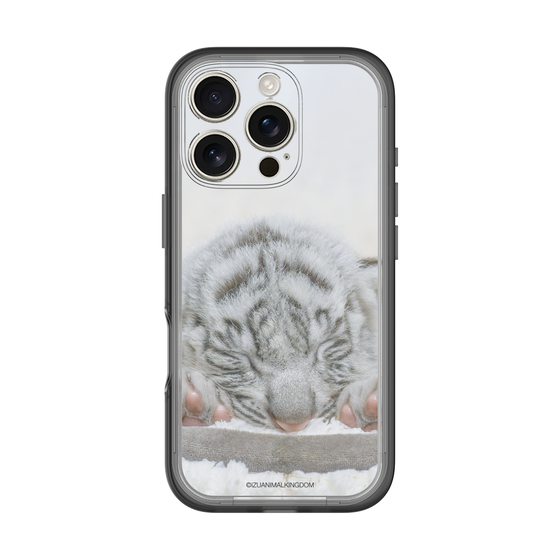 Slim Protection Premium Case［ The Izu Animal Kingdom - White Tiger - Baby Tiger ］