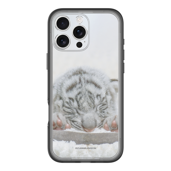 Slim Protection Premium Case［ The Izu Animal Kingdom - White Tiger - Baby Tiger ］