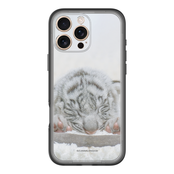 Slim Protection Premium Case［ The Izu Animal Kingdom - White Tiger - Baby Tiger ］