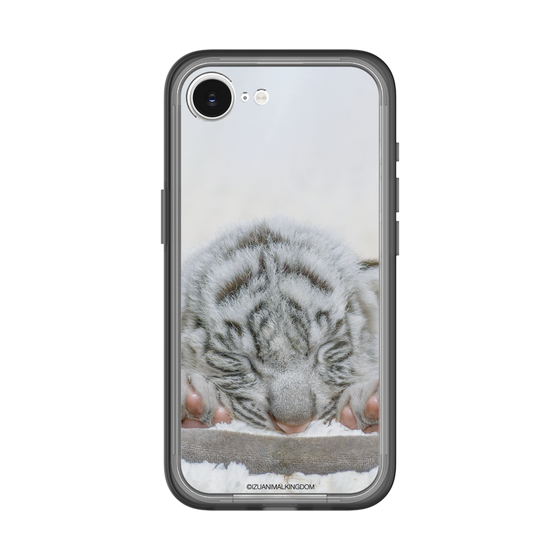 Slim Protection Premium Case［ The Izu Animal Kingdom - White Tiger - Baby Tiger ］