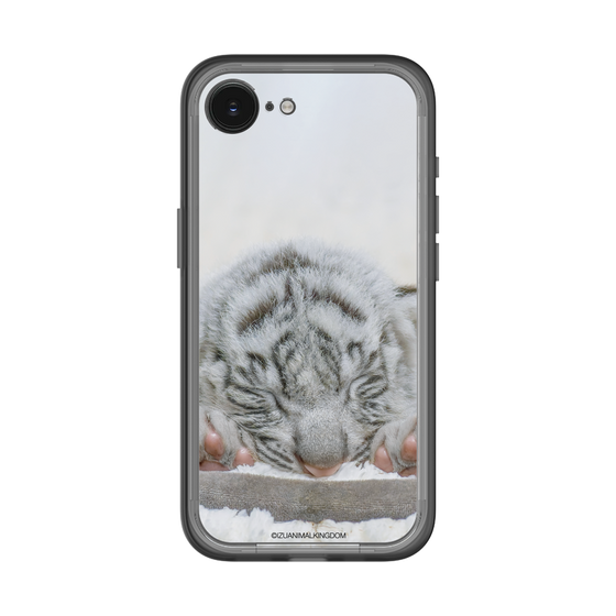 Slim Protection Premium Case［ The Izu Animal Kingdom - White Tiger - Baby Tiger ］