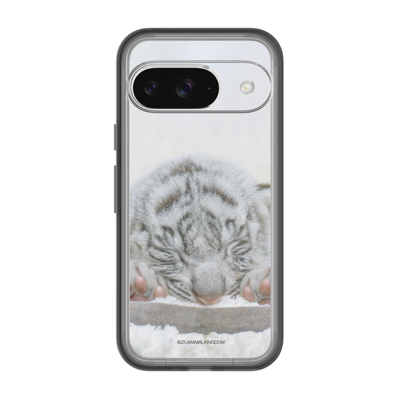 Slim Protection Premium Case［ The Izu Animal Kingdom - White Tiger - Baby Tiger ］