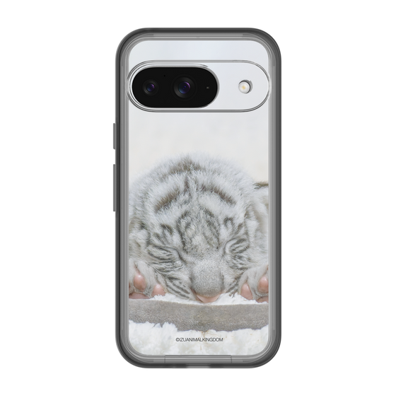 Slim Protection Premium Case［ The Izu Animal Kingdom - White Tiger - Baby Tiger ］