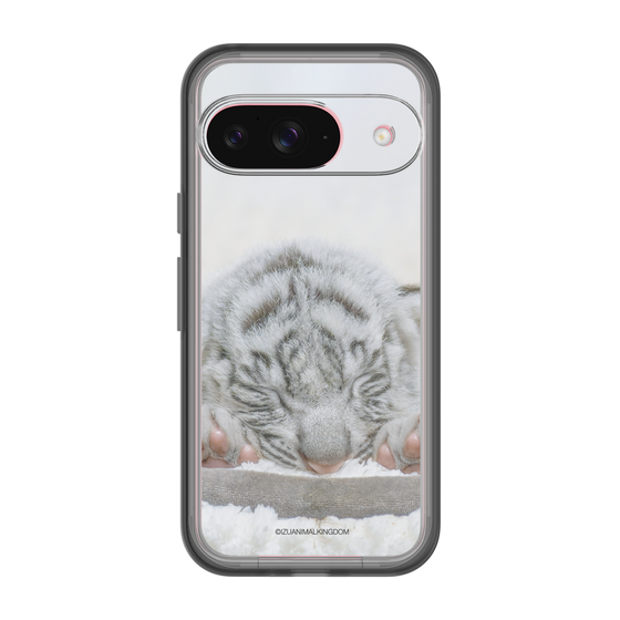 Slim Protection Premium Case［ The Izu Animal Kingdom - White Tiger - Baby Tiger ］