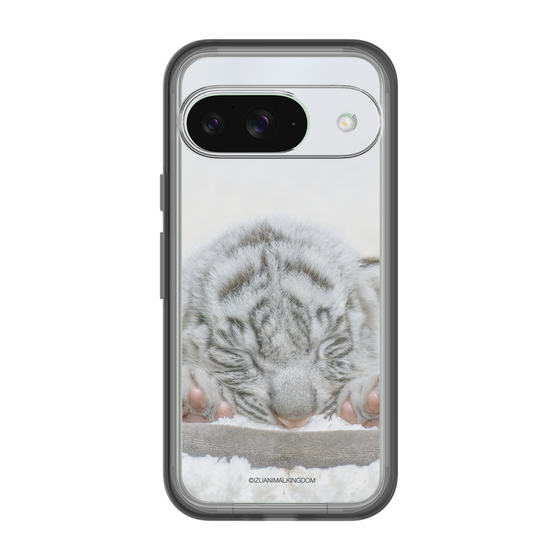Slim Protection Premium Case［ The Izu Animal Kingdom - White Tiger - Baby Tiger ］