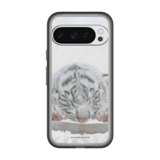 Slim Protection Premium Case［ The Izu Animal Kingdom - White Tiger - Baby Tiger ］