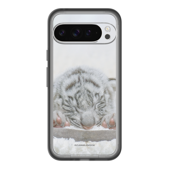 Slim Protection Premium Case［ The Izu Animal Kingdom - White Tiger - Baby Tiger ］