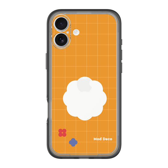Slim Protection Premium Case［ Mod Deco - オリジナル - レトロオレンジ ］