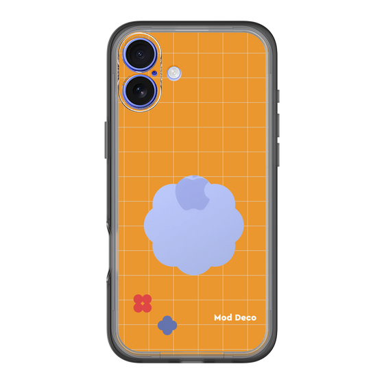 Slim Protection Premium Case［ Mod Deco - オリジナル - レトロオレンジ ］