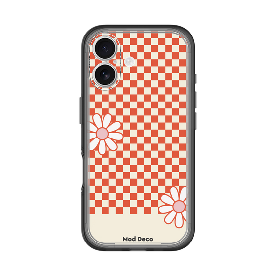 Slim Protection Premium Case［ Mod Deco - オリジナル - レトロフラワー ］