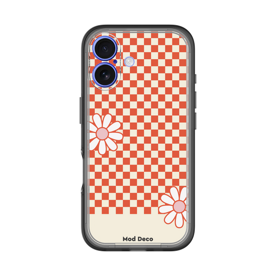 Slim Protection Premium Case［ Mod Deco - オリジナル - レトロフラワー ］