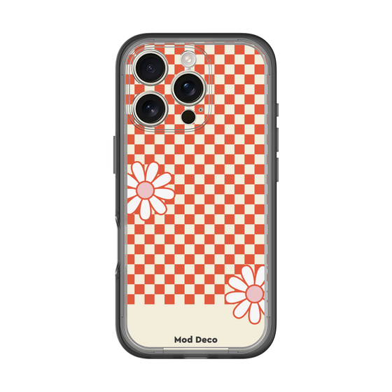 Slim Protection Premium Case［ Mod Deco - オリジナル - レトロフラワー ］