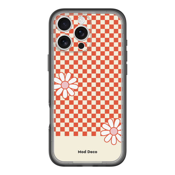 Slim Protection Premium Case［ Mod Deco - オリジナル - レトロフラワー ］