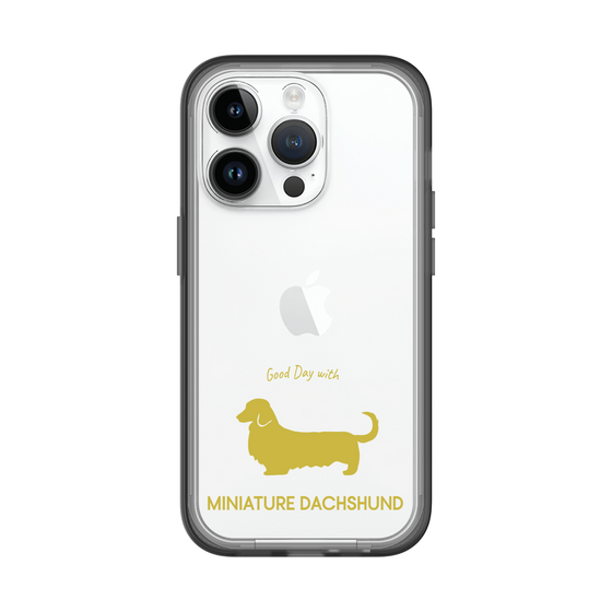 Slim Protection Premium Case［ &UCHINOCO - Miniature Dachshund ］