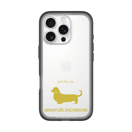 Slim Protection Premium Case［ &UCHINOCO - Miniature Dachshund ］
