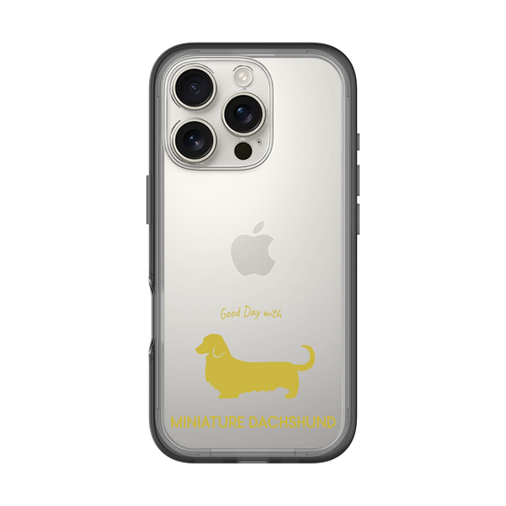 Slim Protection Premium Case［ &UCHINOCO - Miniature Dachshund ］