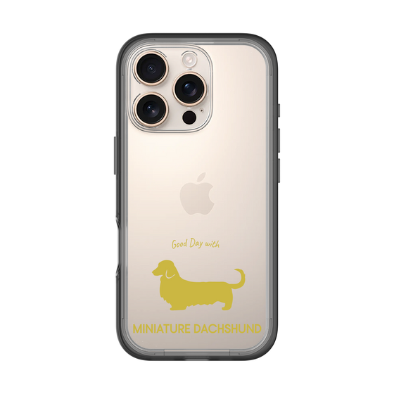 Slim Protection Premium Case［ &UCHINOCO - Miniature Dachshund ］