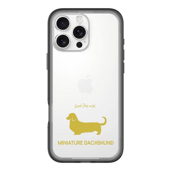Slim Protection Premium Case［ &UCHINOCO - Miniature Dachshund ］