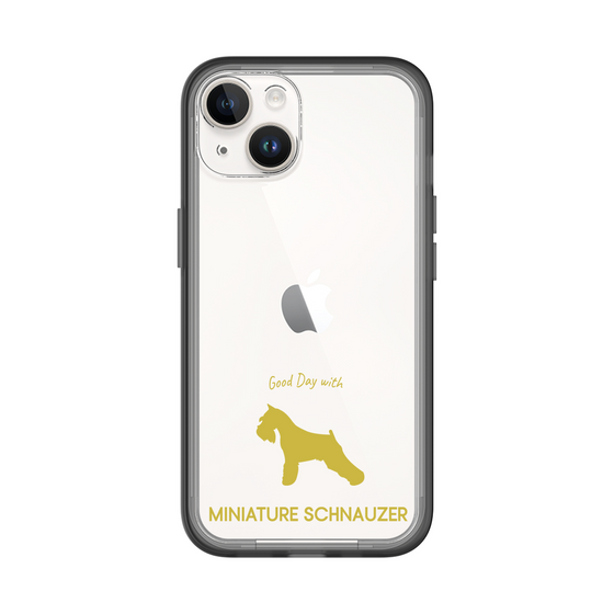 Slim Protection Premium Case［ &UCHINOCO - Miniature Schnauzer ］