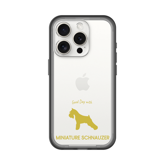 Slim Protection Premium Case［ &UCHINOCO - Miniature Schnauzer ］