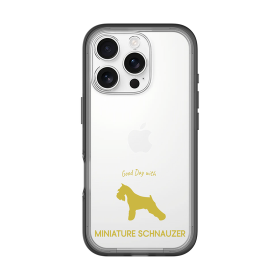Slim Protection Premium Case［ &UCHINOCO - Miniature Schnauzer ］