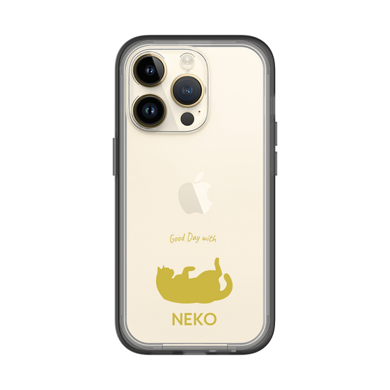 Slim Protection Premium Case［ &UCHINOCO - Rolled-Over Cat ］