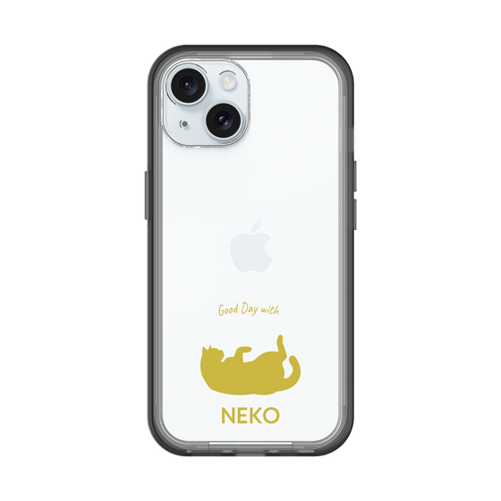 Slim Protection Premium Case［ &UCHINOCO - Rolled-Over Cat ］