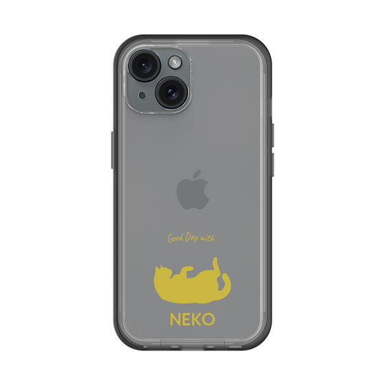 Slim Protection Premium Case［ &UCHINOCO - Rolled-Over Cat ］