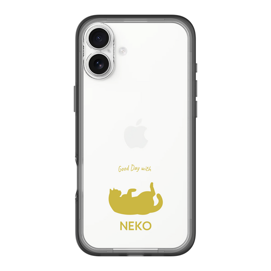 Slim Protection Premium Case［ &UCHINOCO - Rolled-Over Cat ］