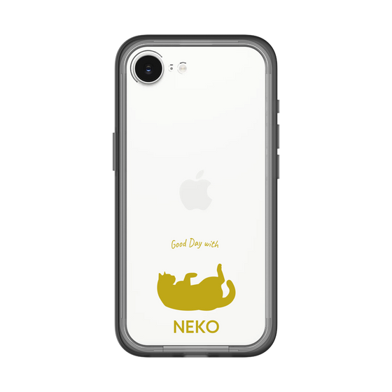 Slim Protection Premium Case［ &UCHINOCO - Rolled-Over Cat ］