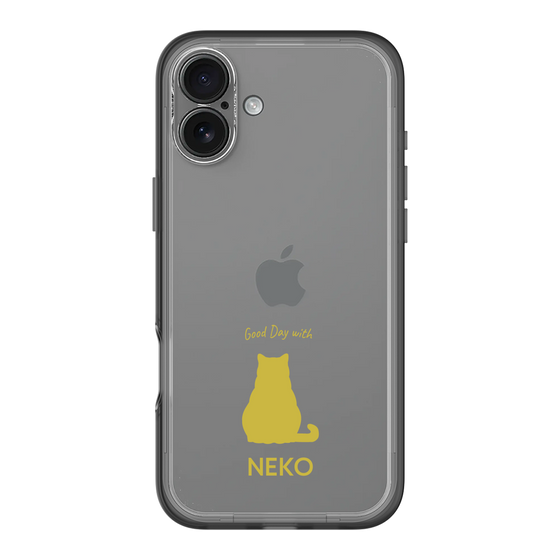 Slim Protection Premium Case［ &UCHINOCO - Sitting Cat ］
