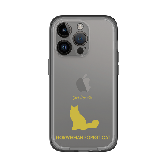 Slim Protection Premium Case［ &UCHINOCO - Norwegian Forest Cat ］