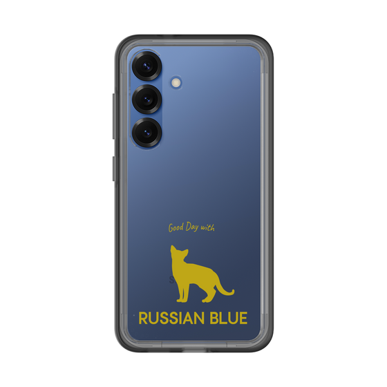Slim Protection Premium Case［ &UCHINOCO - Russian Blue ］